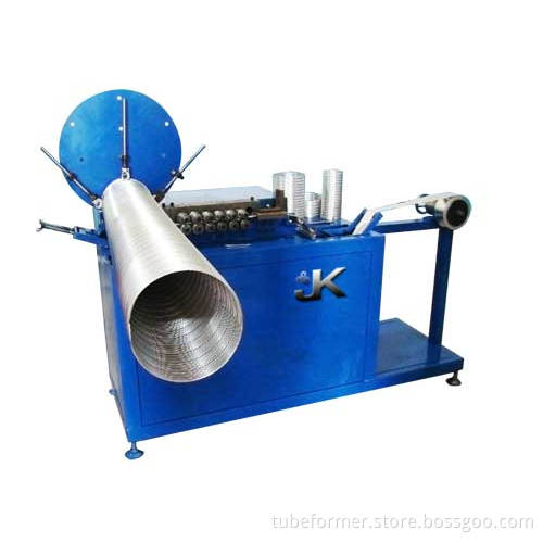 Aluminum duct formingmachine